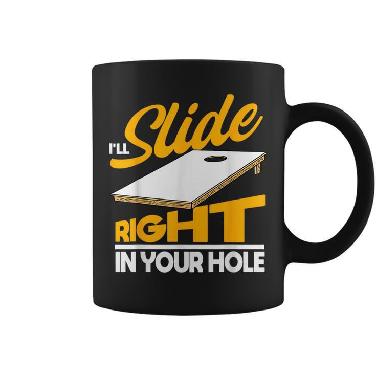 Men's Joke For The Sport Of Cornhole Coffee Mug