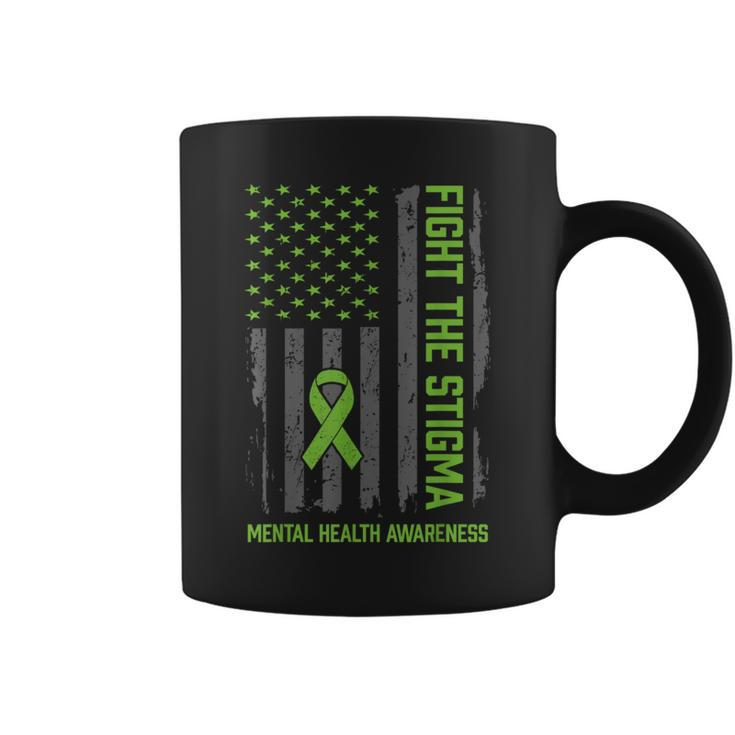 Mental Health Awareness Fight The Stigma Mental Health Coffee Mug