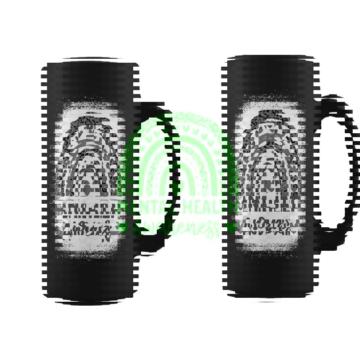 Mental Health Awareness Green Ribbon Mental Health Coffee Mug