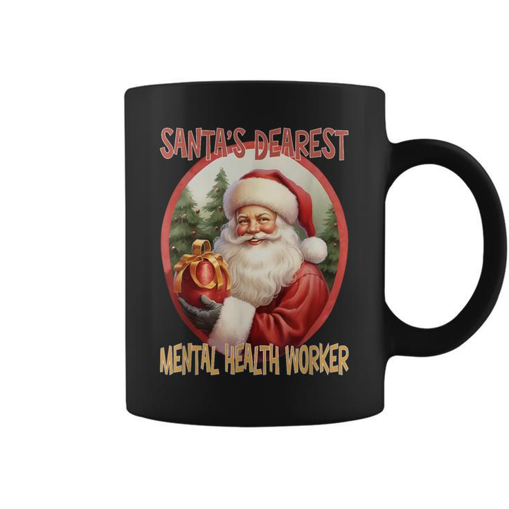 Mental Health Worker Christmas Holiday Love Xmas Coffee Mug