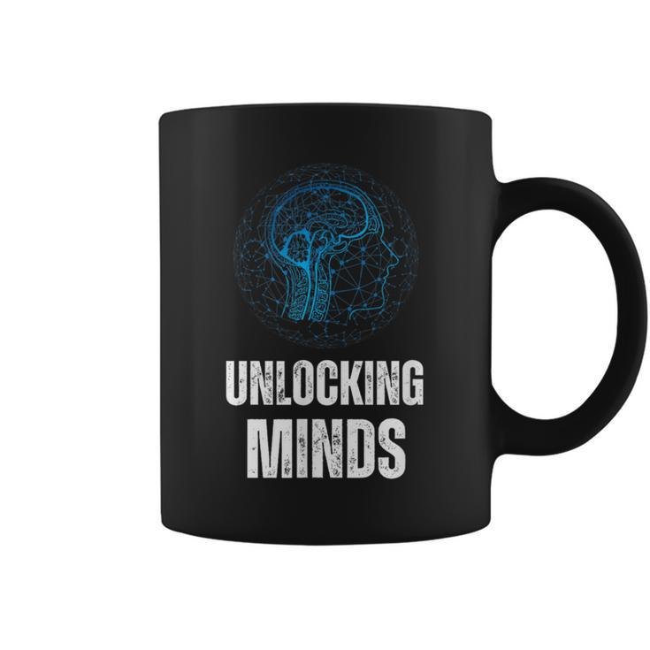 Mentalism Unlock Minds Mentalist Hypnotist Magician Coffee Mug