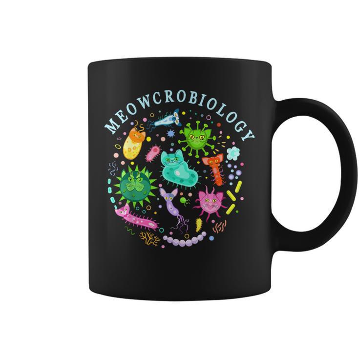 Meowcrobiology Cat Meow Microbiology Science Bacteriology Coffee Mug