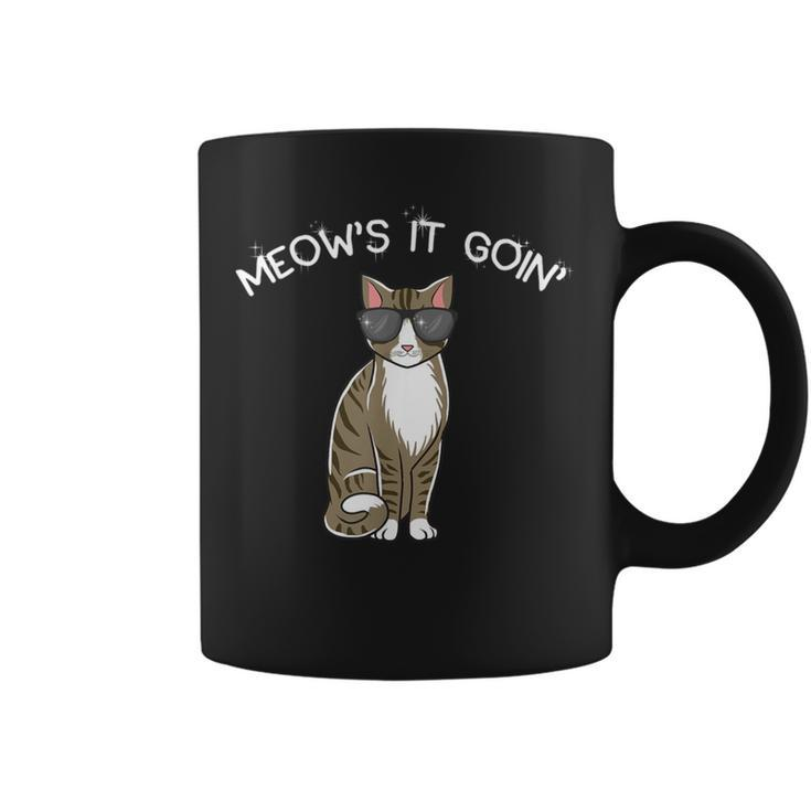 Meow's It Going Coffee Mug