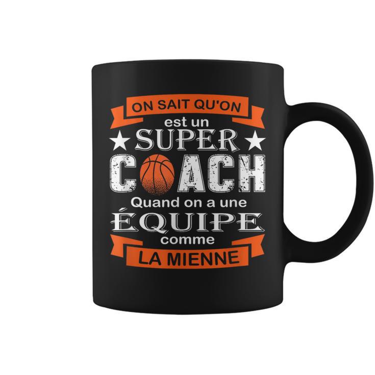 Tasse Entraineur De Basket Papa – Cadeau Personnalisé Pour Père Basketteur (céramique)