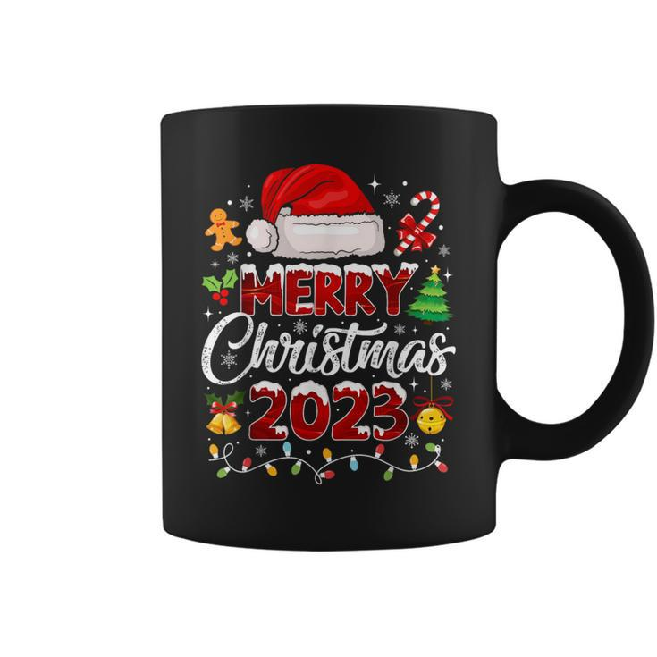 Merry Christmas 2023 Santa Elf Family Matching Pajamas Coffee Mug
