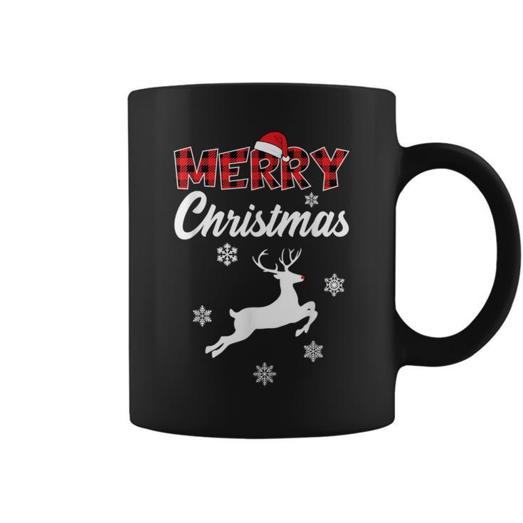 Merry Christmas Rudolph Reindeer Xmas Coffee Mug