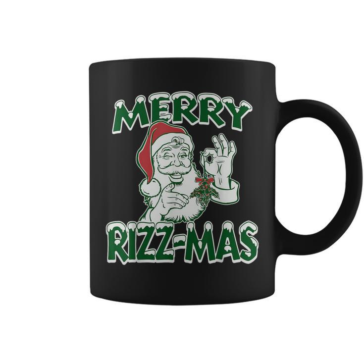 Merry Rizz-Mas Santa Christmas Coffee Mug