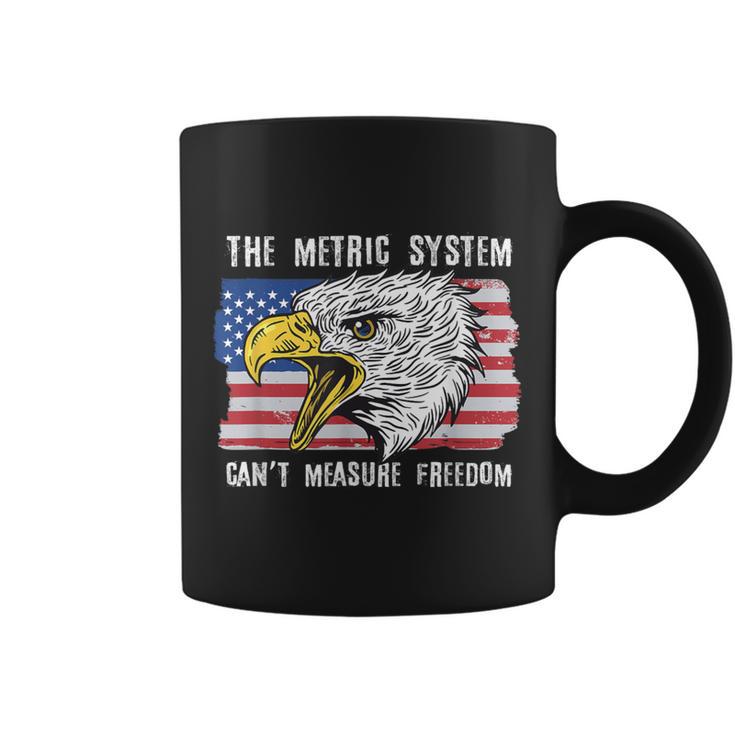 The Metric System Can't Measure Freedom 4Th Of July Coffee Mug