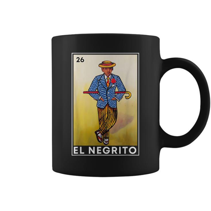 Mexican Lottery Cards Lotto Mexicana Bingo Loto El Negrito Coffee Mug