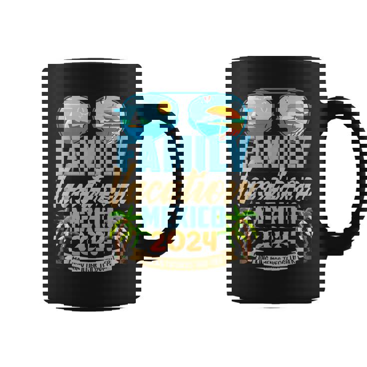Mexico Family Vacation 2024 Cute Reunion Cousin Crew Match Coffee Mug