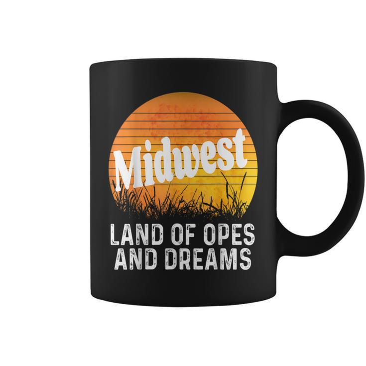 Midwest Land Of Opes And Dreams Ope Sunset Field Coffee Mug