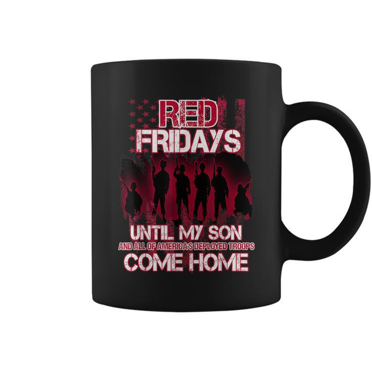 Military Red Friday Wear Red For Deployed Son Coffee Mug