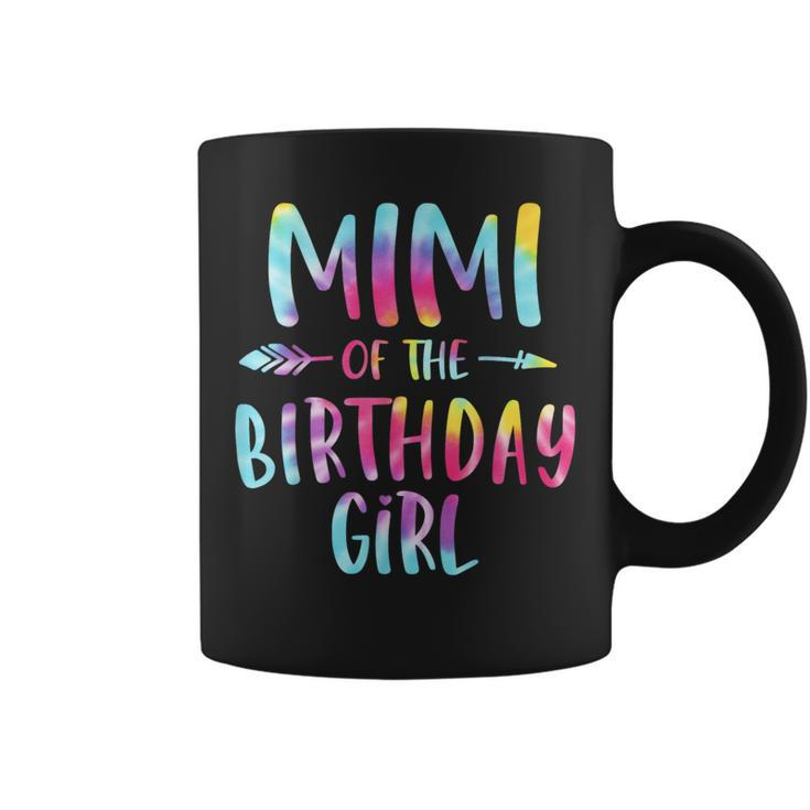 Mimi Of The Birthday For Girl Tie Dye Colorful Bday Girl Coffee Mug