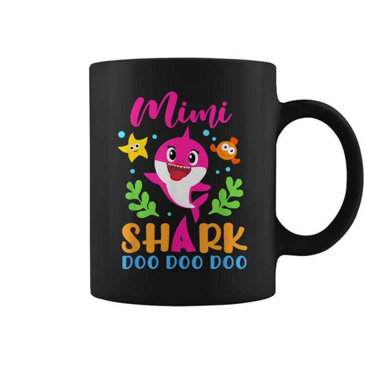 Mimi Shark Mimi Shark Lover Family Mother's Day Coffee Mug