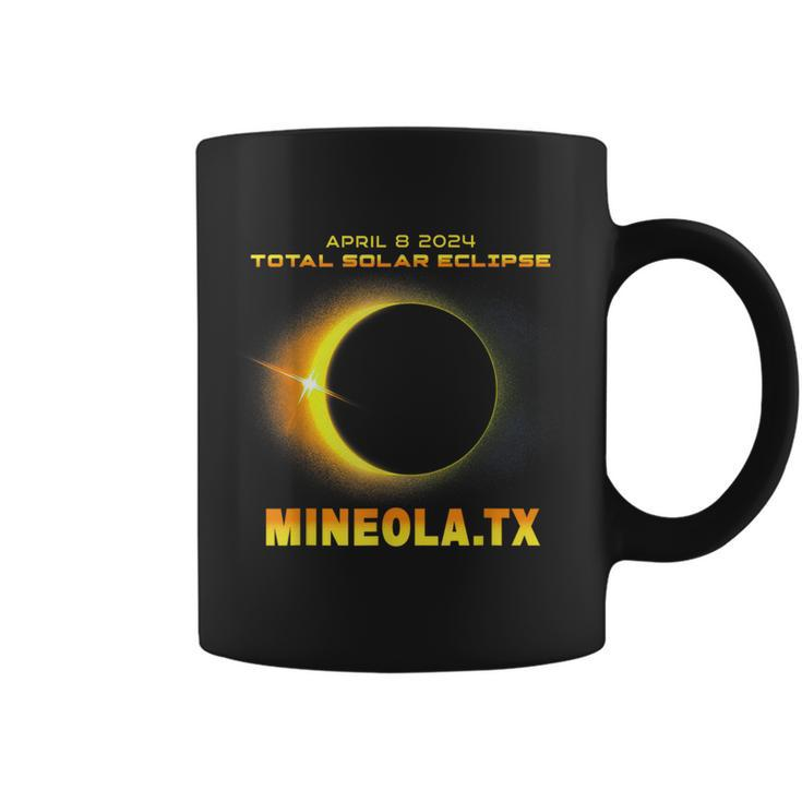 Mineola Texas Total Solar Eclipse 2024 Coffee Mug