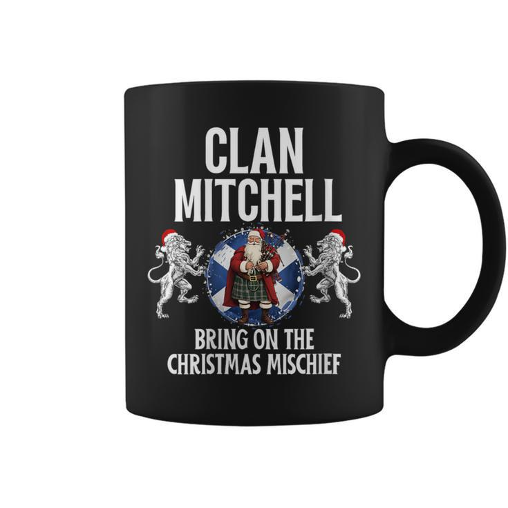 Mitchell Clan Christmas Scottish Family Name Party Coffee Mug