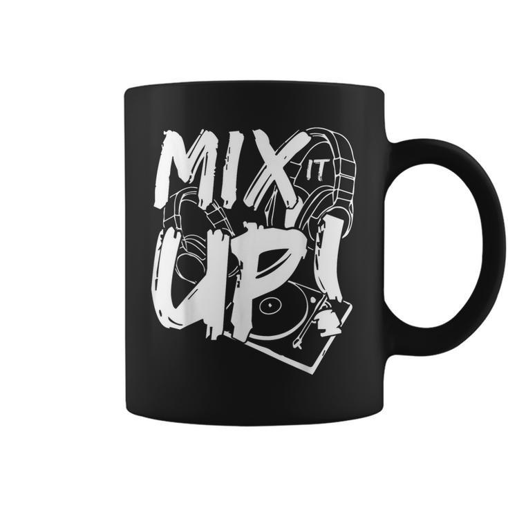 Mix It Up Disc Dj Headphone Music Sound Coffee Mug
