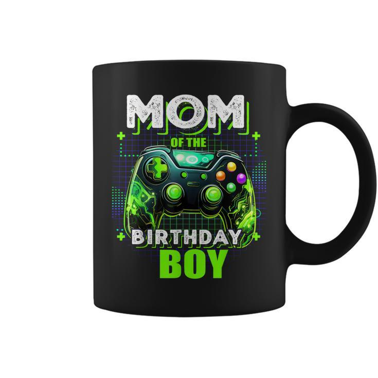 Mom Of The Birthday Boy Matching Video Game Birthday Party Coffee Mug