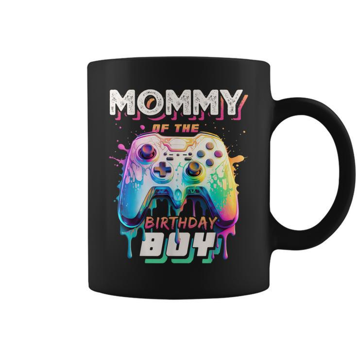 Mommy Of The Birthday Boy Matching Video Game Birthday Party Coffee Mug
