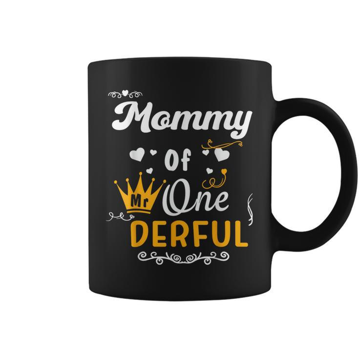 Mommy Of Mr Onederful 1St Birthday First One-Derful Matching Coffee Mug