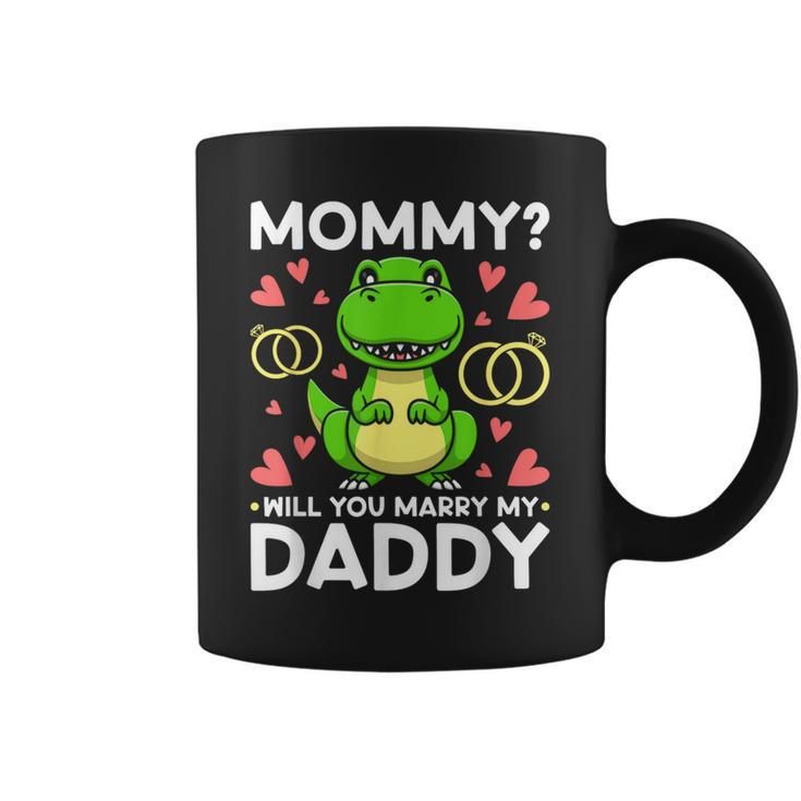 Mommy Will You Marry My Daddy Engagement Wedding Proposal Coffee Mug