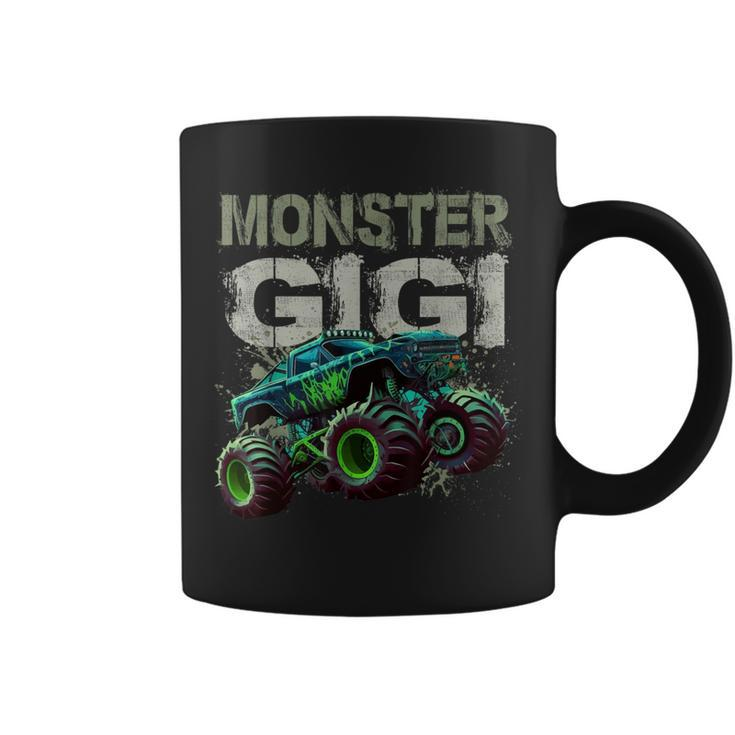 Monster Truck Gigi Family Matching Monster Truck Lovers Coffee Mug