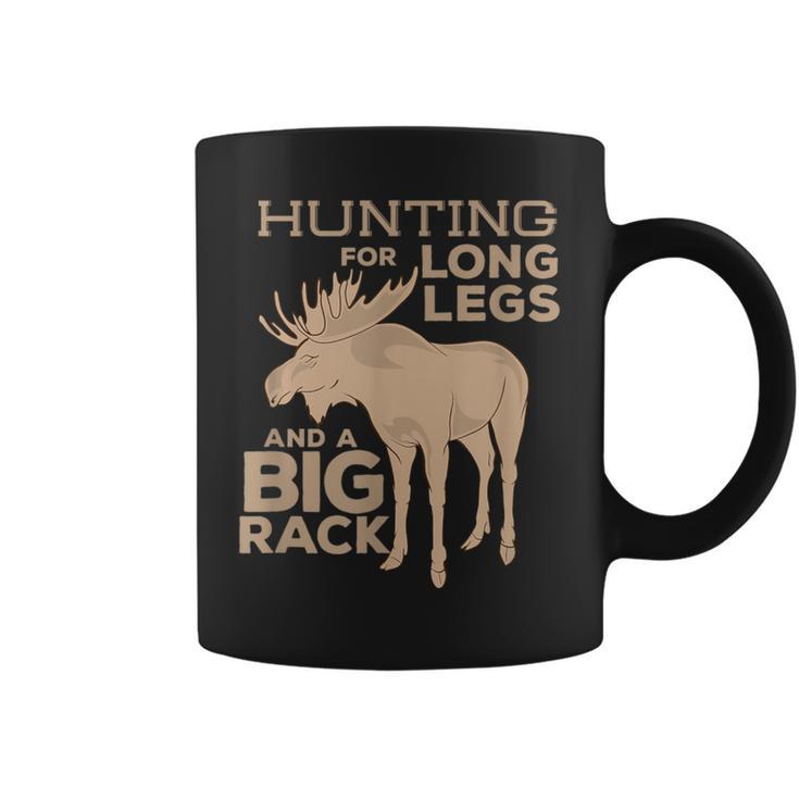 Moose Hunting Big Rack Bull Hunter Hunt Season T Coffee Mug