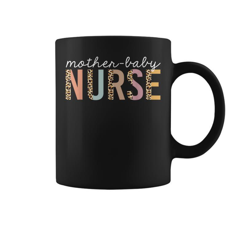 Mother Baby Nurse Leopard Print Cheetah Cute Nursing Women Coffee Mug