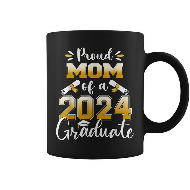 Mother Senior 2024 Proud Mom Of A Class Of 2024 Graduate Coffee Mug