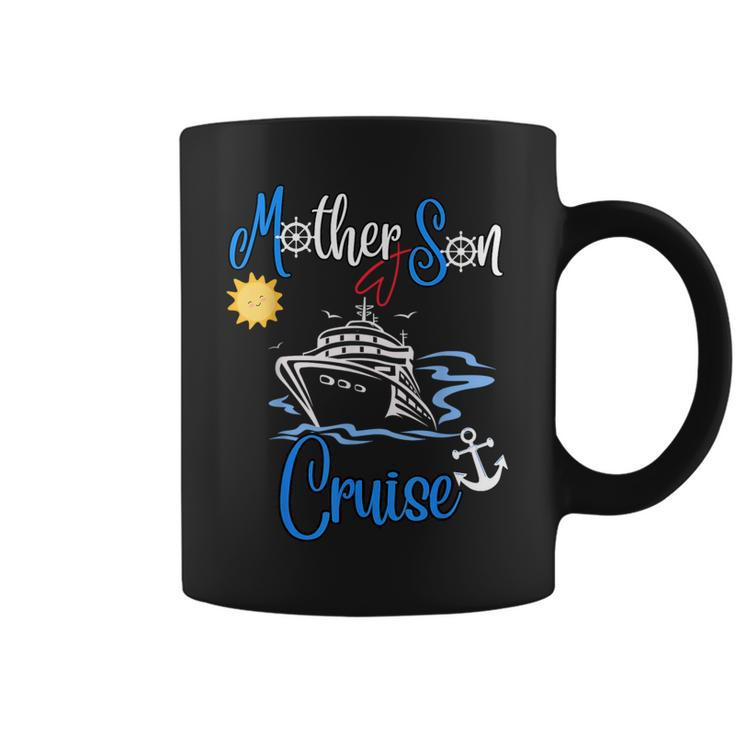 Mother Son Cruise 2024 Family Mom Son Vacation Trip Matching Coffee Mug