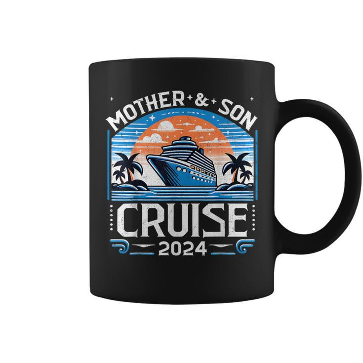 Mother And Son Cruise 2024 Family Vacation 2024 Coffee Mug
