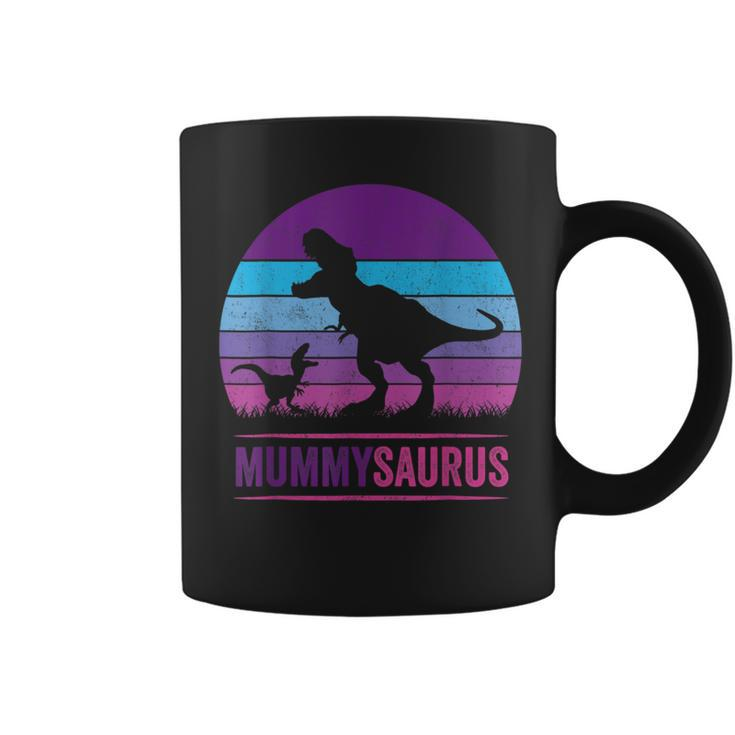 Mother's Day Son Mum Dinosaur Mummy Saurus Vintage Coffee Mug