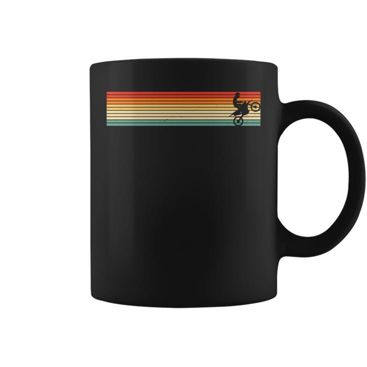 Motocross Retro Vintage Sunset 70S 80S Dirt Bike Coffee Mug