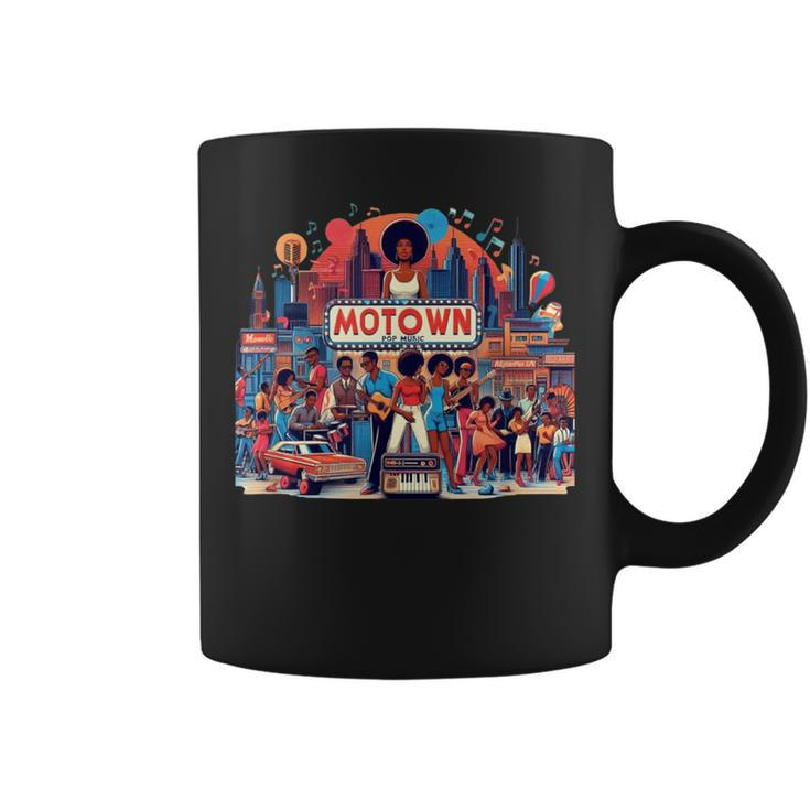 Motown Era Nostalgic Music Coffee Mug