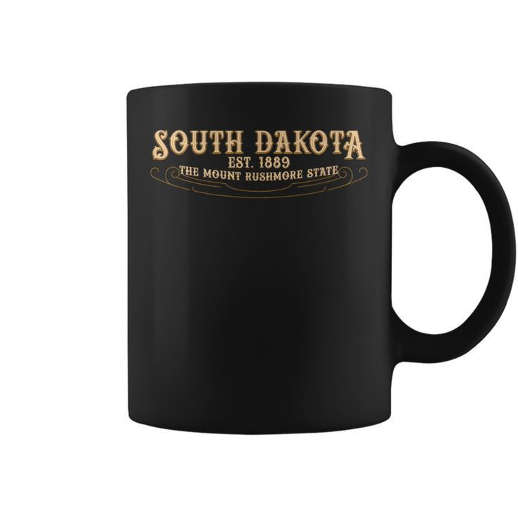 The Mount Rushmore State South Dakota Coffee Mug