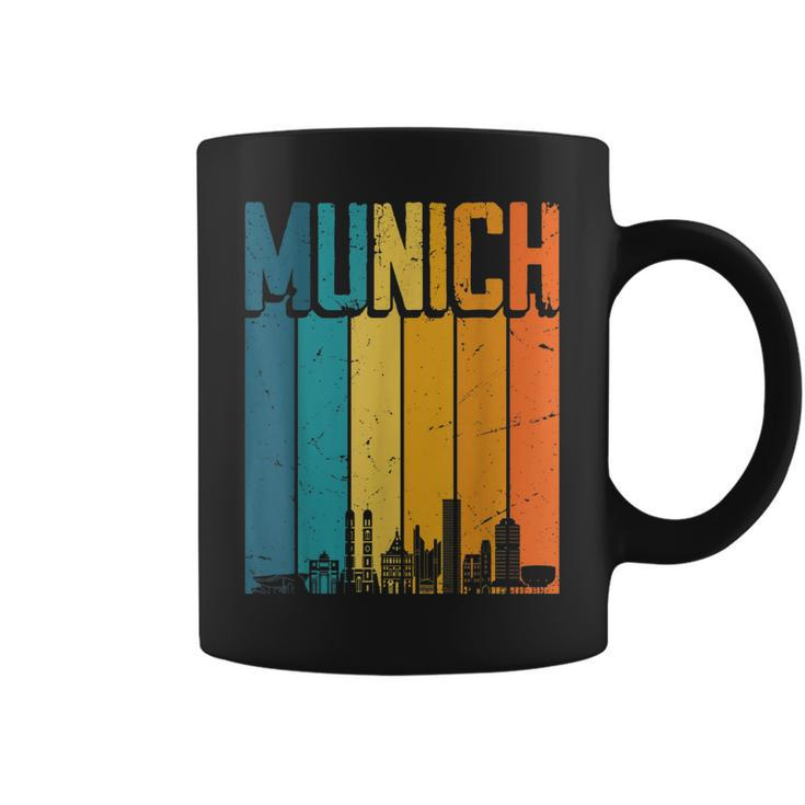 Munich Skyline Retro Vintage Souvenir Munich Tassen