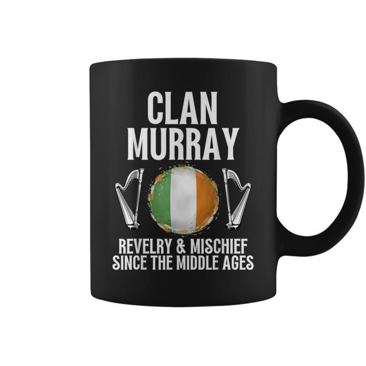 Murray Surname Irish Family Name Heraldic Celtic Clan Coffee Mug