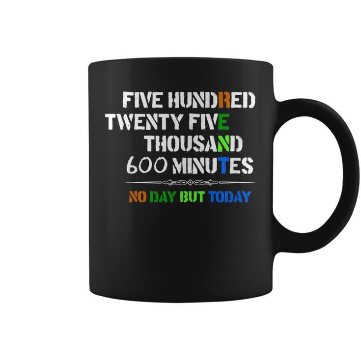 Musical Theatre 525600 Minutes No Day But Today Coffee Mug