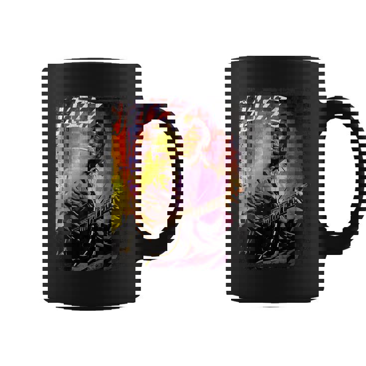 Musique De Jazzintage Jouant De La Guitare Lisse Cadeau Jazz Tasse