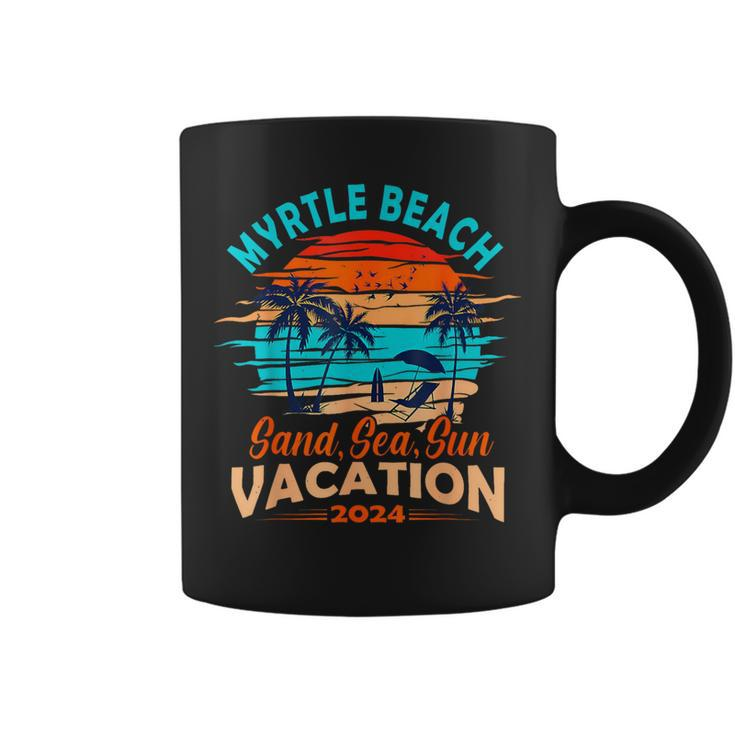 Myrtle Beach Vacation 2024 Matching Family Group Coffee Mug