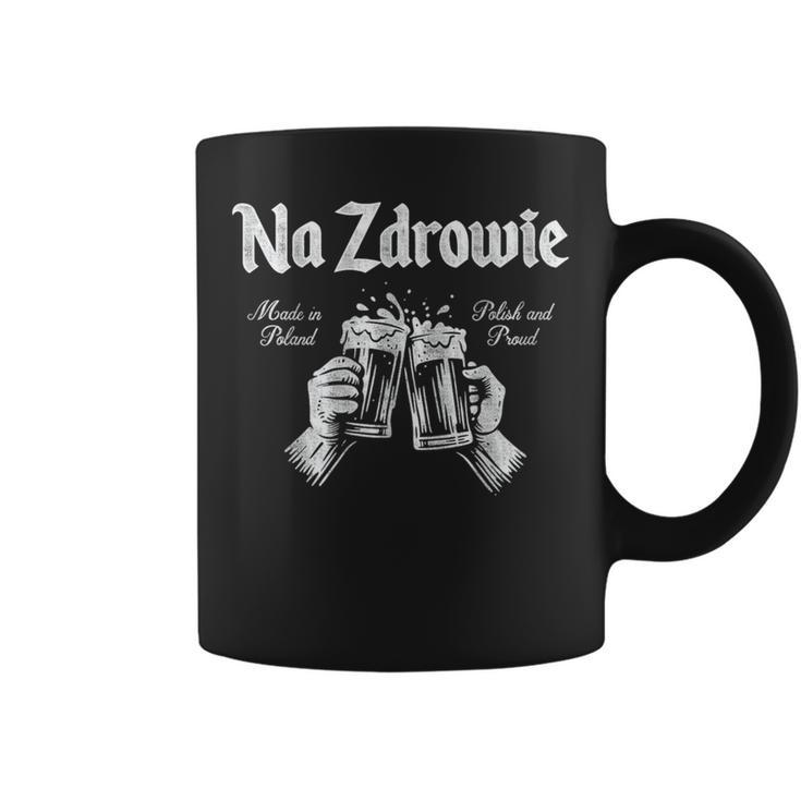 Na Zdrowie Polish American Christmas Dyngus Day Poland Beer Coffee Mug