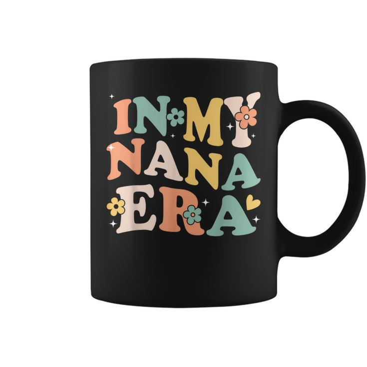 In My Nana Era Sarcastic Groovy Retro Coffee Mug