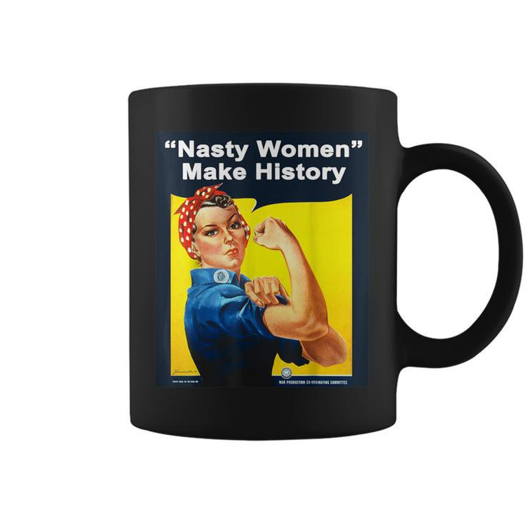 Nasty Make History Rosie The Riveter Coffee Mug