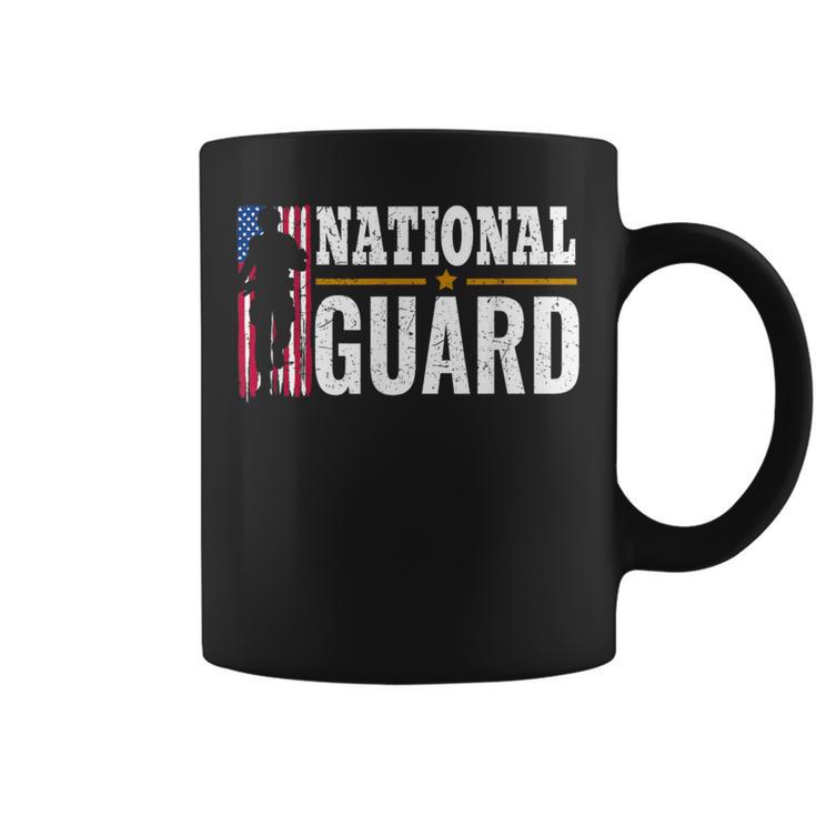 National Guard American Flag Proud Patriotic Coffee Mug