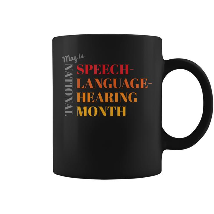 National Speech-Language-Hearing Month Coffee Mug