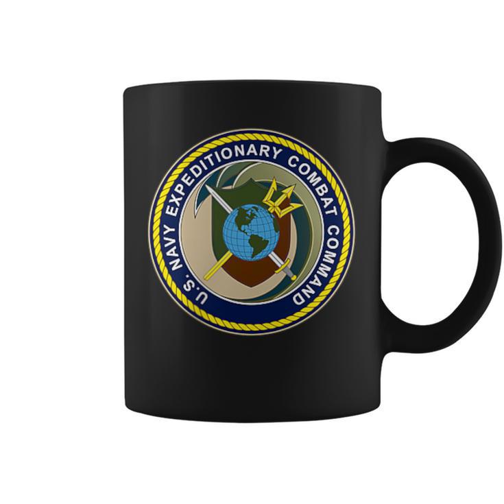 Navy Expeditionary Combat Command Veteran Patch Coffee Mug