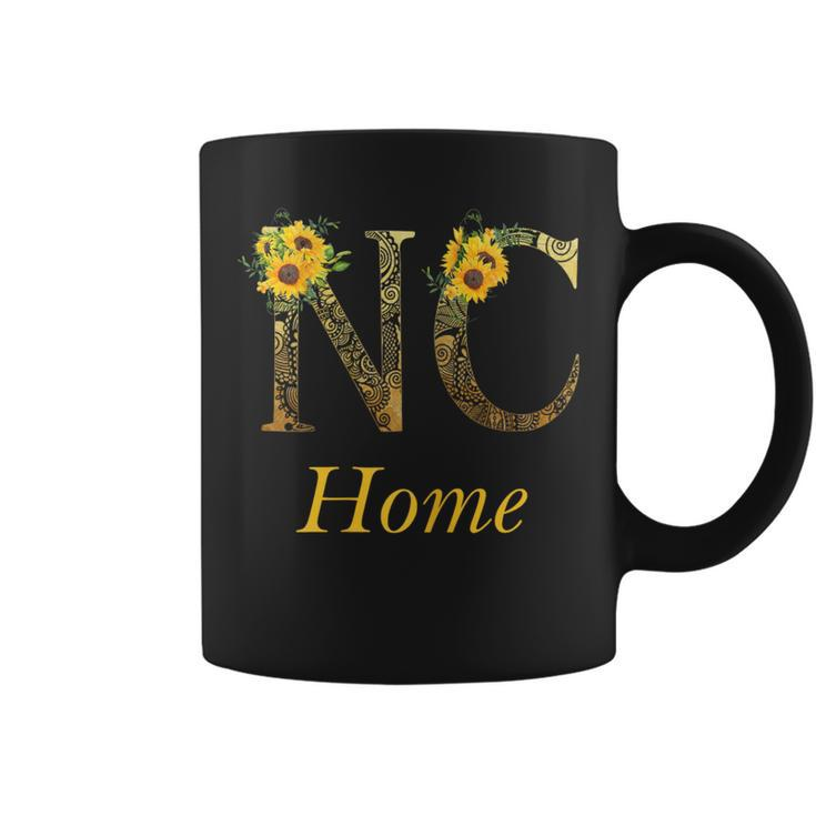 Nc Home Roots Pride Sunflower Lover Proud North Carolina Coffee Mug