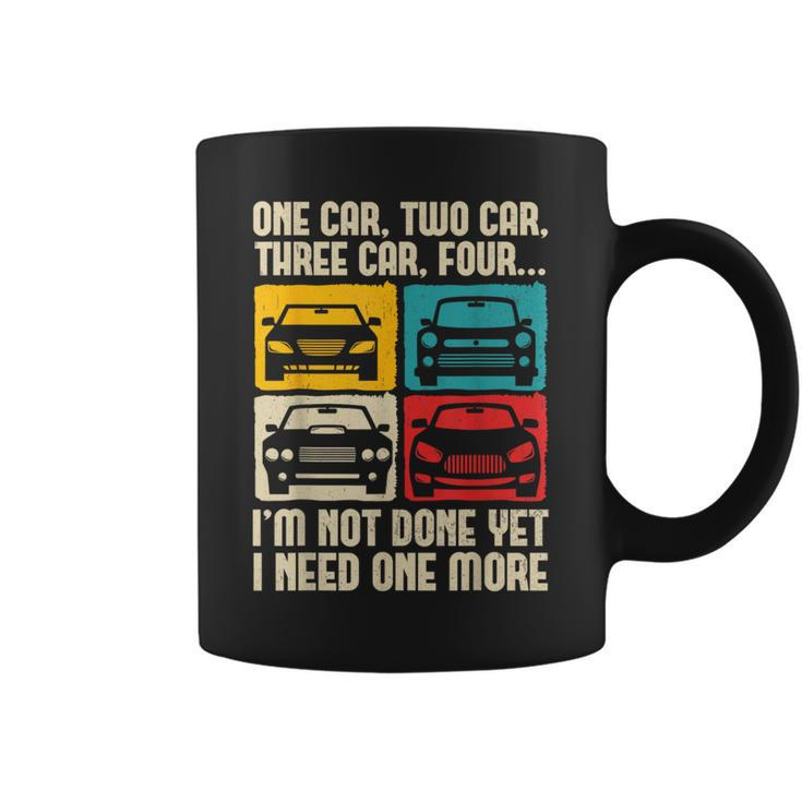 I Need One More Car Lover Jdm Car Guy Car Enthusiast Coffee Mug
