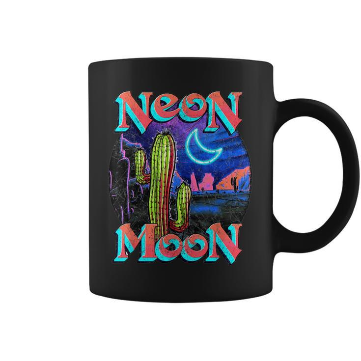 Neon Moon Retro Western Coffee Mug