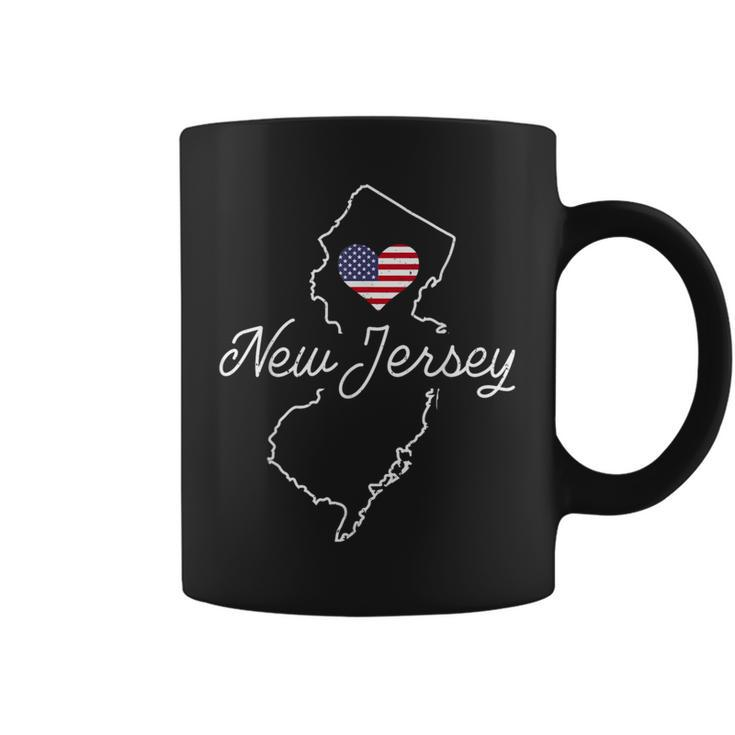 New Jersey Lover Love Nj State Flag New Jersey Coffee Mug